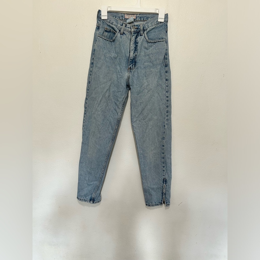 Guess Georges Marciano 27 Jeans VTG 80's Rare Ankle Zip Style 1015 USA